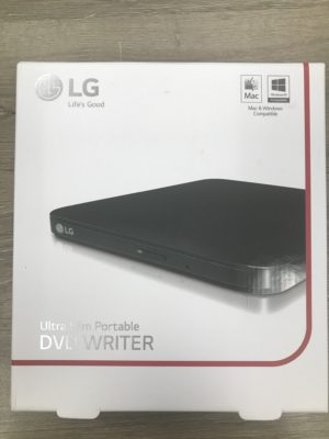 8x External USB Double-Layer DVD +-RW/CD-RW Drive from LG / Mac and Windows compatible