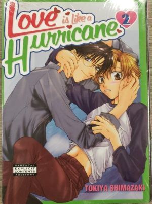 Love Is Like A Hurricane vol. 2 (Yaoi manga) >Out of Print<