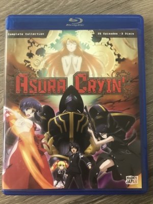 Asura Cryin' season 1 and 2 complete (Blu-ray) (Japanese Animation) (Pre-owned, U-0176) >Out of Print<
