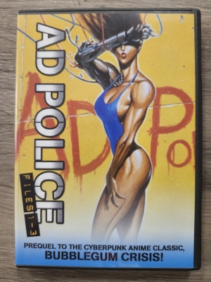 A.D. Police Files 1-3 (DVD, Pre-owned U-0213) (Japanese Animation) >Out of Print<