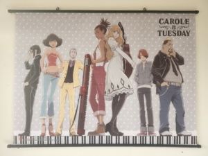 Carole & Tuesday group (Wall Scroll, horizontal)