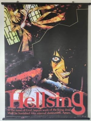 Hellsing: Alucard & Alexander Anderson (Wall Scroll, vertical)