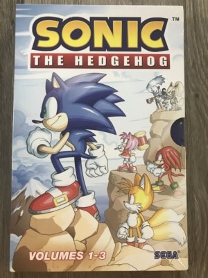 Sonic The Hedgehog TPB vol. 1-3 Box Set hardcover collection (comic)