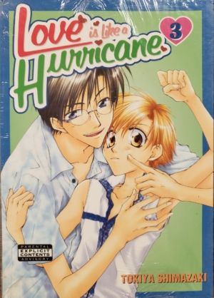 Love Is Like A Hurricane vol. 3 (Yaoi manga) >Out of Print<