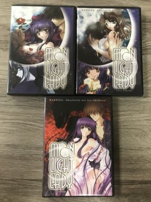 Moonlight Lady complete series vol. 1-3 (18+ DVD) (Pre-owned, U-0127)