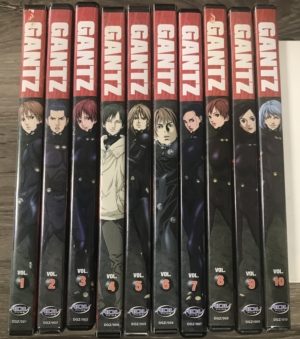 Gantz season 1 and 2 complete (DVD, Pre-owned U-0198) (Japanese Animation) >Out of Print<