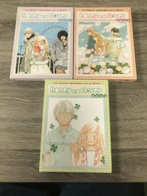 Honey and Clover box sets 1-3 complete series (DVD) (Japanese Animation)