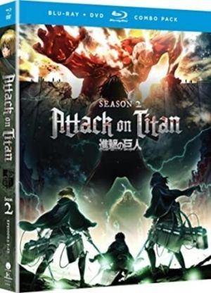 Attack On Titan season 2 complete (Blu-ray & DVD) (Japanese Animation)