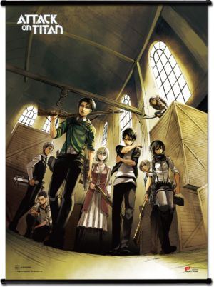 Attack on Titan: Smoke Signal  (Wall Scroll, vertical)