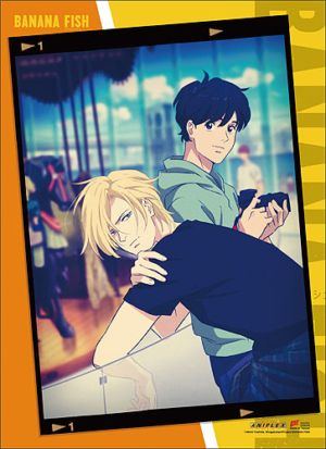 Banana Fish: Ash & Eiji (Wall Scroll, vertical)