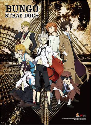 Bungo Stray Dogs Group  (Wall Scroll, vertical, High Quality)