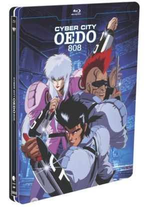 Cyber City Oedo 808 (Blu-ray, Remastered, Steelbook) (Japanese Animation)