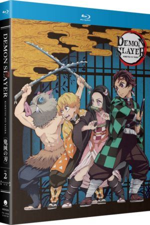 Demon Slayer Kimetsu no Yaiba season 1 part 2 (Blu-ray) (Japanese Animation)