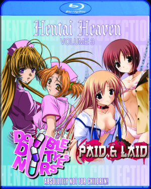 Hentai Heaven vol. 3: Double Duty Nurses / Paid & Laid (18+ Blu-ray)