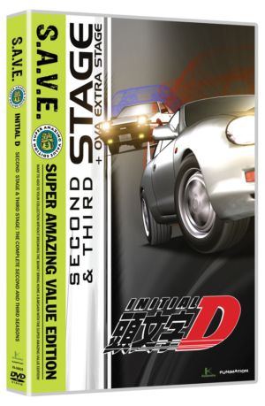 Initial D: Second & Third Stage (DVD, S.A.V.E. Edition) (Japanese Animation)