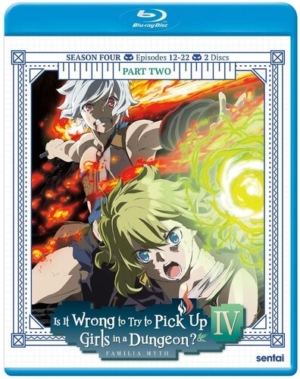 Is It Wrong to Try to Pick Up Girls in a Dungeon?! season 4 part 2 (Blu-ray) (Japanese Animation)