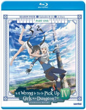 Is It Wrong to Try to Pick Up Girls in a Dungeon?! season 4 part 1 (Blu-ray) (Japanese Animation)
