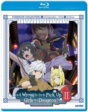 Is It Wrong to Try to Pick Up Girls in a Dungeon?! season 2 (Blu-ray) (Japanese Animation)