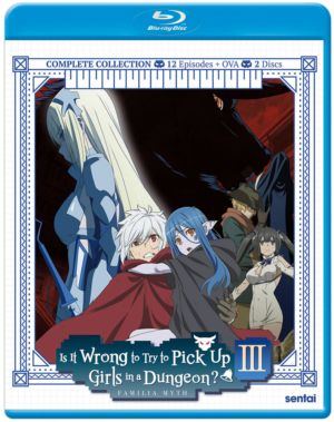 Is It Wrong to Try to Pick Up Girls in a Dungeon?! season 3 (Blu-ray) (Japanese Animation)