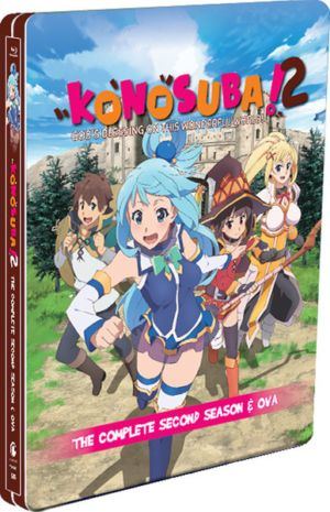 Konosuba season 2 + OVA (Blu-ray, Steelbook) (Japanese Animation) >Out of Print<