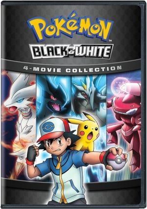 Pokemon Black and White: 4 Movie collection (DVD) (Japanese Animation)