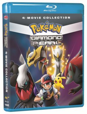 Pokemon Diamond and Pearl Movie 4-Pack (Blu-ray) (Japanese Animation)