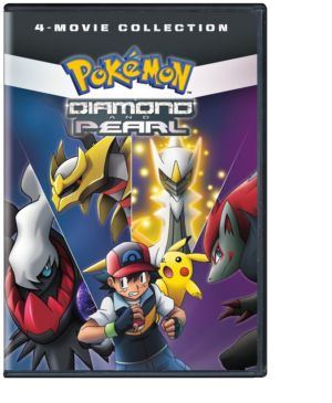 Pokemon Diamond and Pearl Movie 4-Pack (DVD) (Japanese Animation)