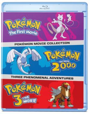 Pokemon movies 1-3 (Blu-ray) (Japanese Animation)