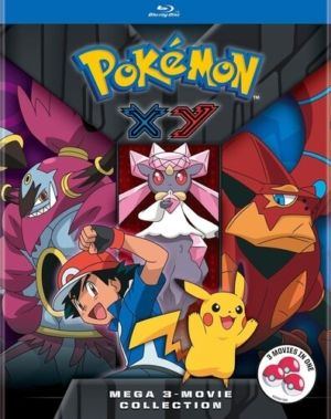 Pokemon XY Mega 3 Movie collection (Blu-ray) (Japanese Animation)