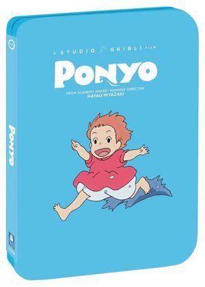 Ponyo (Blu-ray & DVD, Steelbook) (Japanese Animation)