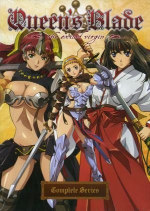 Queen's Blade season 1: The Exiled Virgin (DVD) (Japanese Animation) >Out of Print<