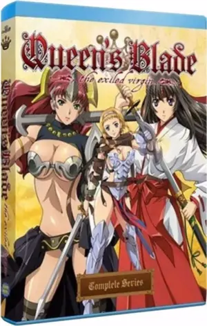 Queen's Blade season 1: The Exiled Virgin (Blu-ray) (Japanese Animation) >Out of Print<