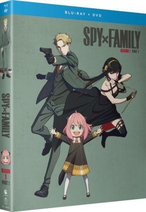 Spy x Family season 1 part 1 (Blu-ray & DVD) (Japanese Animation)