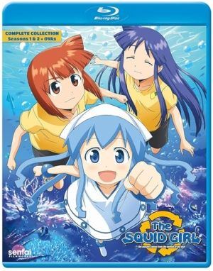 Squid Girl season 1 & 2 + OVA (Blu-ray) (Japanese Animation)