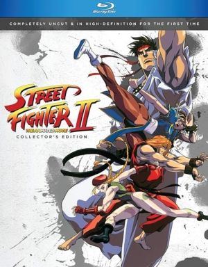 Street Fighter II: The Animated Movie (Blu-ray, Collector's Edition) (Japanese Animation) >Out of Print<