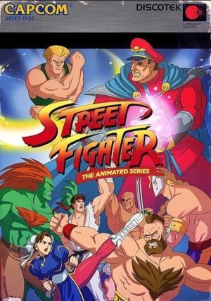 Street Fighter II: The Animated Series complete collection (DVD) (Japanese Animation) >Out of Print<