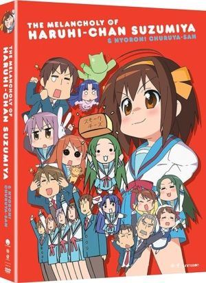 Melancholy of Haruhi-chan Suzumiya & Nyoron! Churuya-san, The (DVD) (Japanese Animation) >Out of Print<