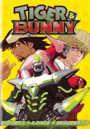 Tiger & Bunny season 1 set 1 (DVD) (Japanese Animation) >Out of Print<