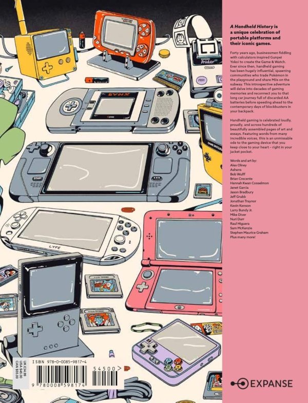 A Handheld History: A Celebration of Portable Gaming (Art Books) - The ...