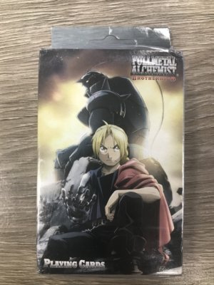 Fullmetal Alchemist Brotherhood playing cards (G.E. Animation)