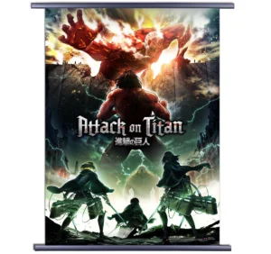 Attack On Titan - 02 (Wall Scroll, vertical)