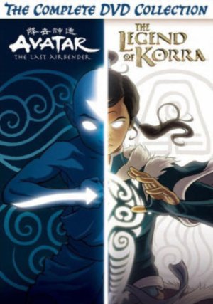 Avatar & Legend of Korra complete series collection (DVD) (American Animation)