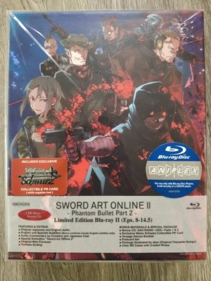 Sword Art Online II: Phantom Bullet Limited Box Set (Blu-ray) (Japanese Animation)