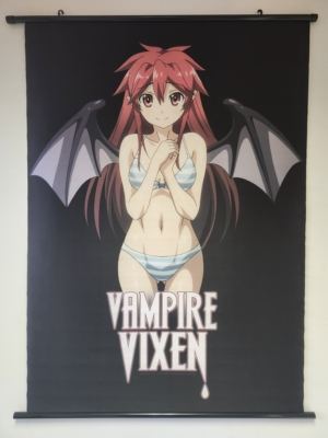Vampire Vixen Mari (18+ Wall Scroll, vertical) >Out of Print<