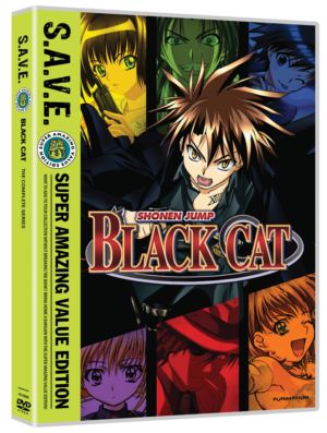 Black Cat complete series (DVD, S.A.V.E. edition) (Japanese Animation)