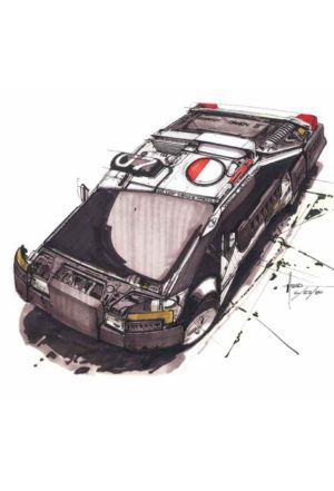 Blade Runner 2019 issue 9-12 Syd Mead Pack (comic)