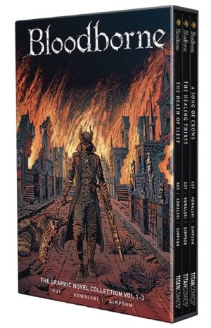 Bloodborne: The Graphic Novel Collection vol. 1-3 (comic book, TPB, hardcover case)