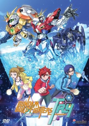 Gundam Build Fighters: Try (DVD) (Japanese Animation) >Out of Print<