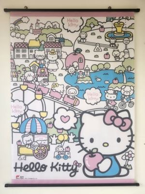 Hello Kitty cute (Wall Scroll, vertical)