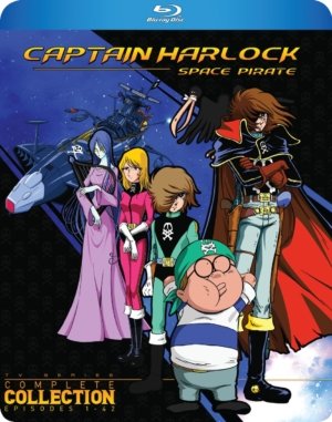 Captain Harlock Space Pirate TV series complete (Blu-ray) (Japanese Animation)